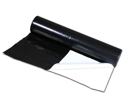 Folija črno bela 30m-0